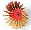 Flap Wheel head 2" wide 8" diameter For Portable Drill photo 6