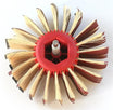 Flap Wheel head 2" wide 8" diameter For Portable Drill photo 7
