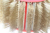 Hub and steel brushes 4" in width and 8 3/4" diameter, 28 segment. Made to attach to a drill chuck. photo 4