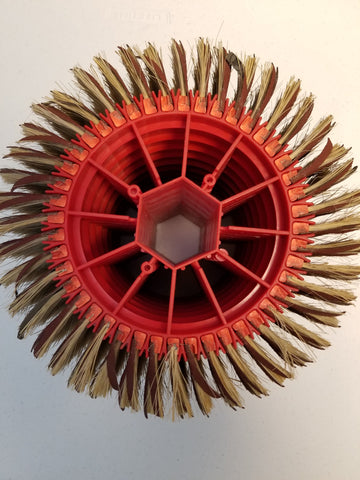 Flap Wheel - 12"OD - 44 Slot 65mm trim - QuickWood
